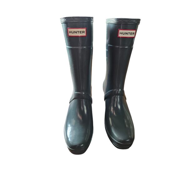 Hunter Wedge Boots size 7 - Picture 2 of 6